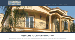 Desktop Screenshot of drconstructionanddesign.com